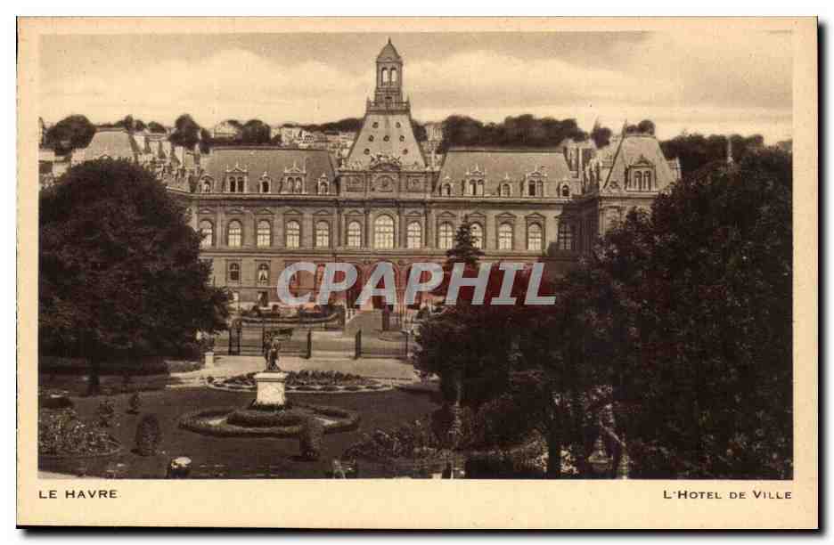 CPA Le Havre Hotel de ville