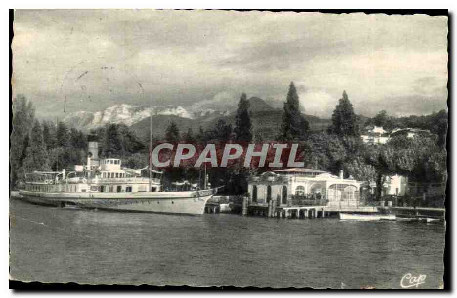 Evian-les-Bains — Le Débarcadère et la Dent d'Ôche — Éditeur : Cle des Arts Photographiques