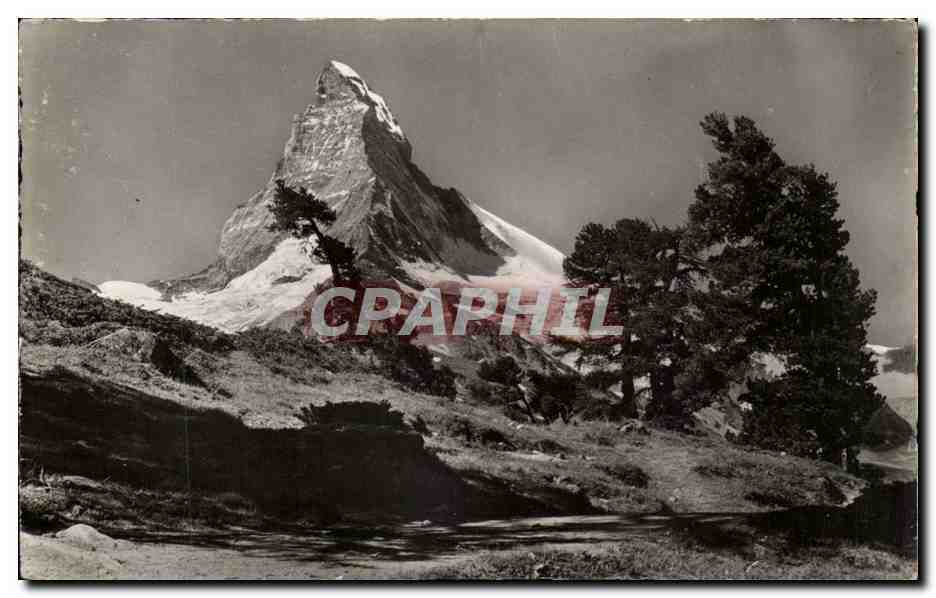 CPSM Suisse Zermatt Riffelalp matterhorn