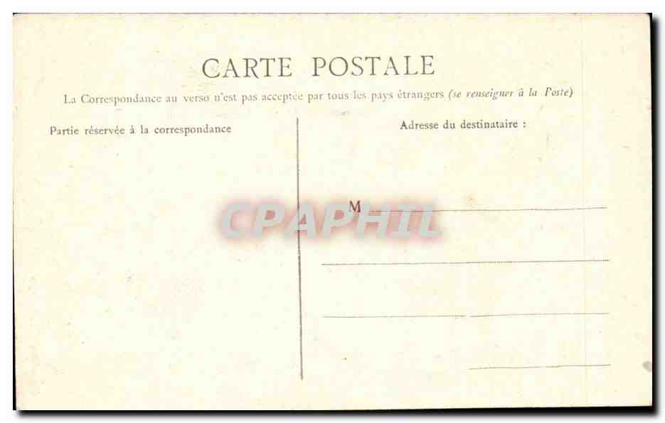 CPA Bourges Grand portail de la cathedrale Le jugement dernier — Rückseite