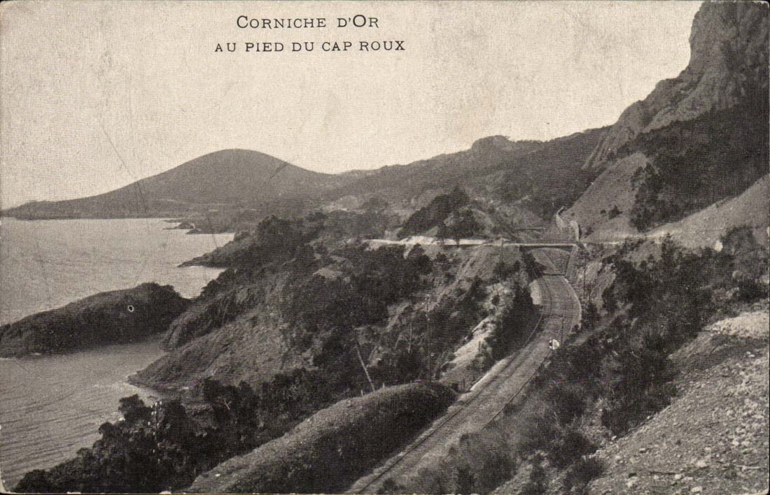 Corniche d'Or au pied du Cap Roux — Imp. H. Vialat, Grasse