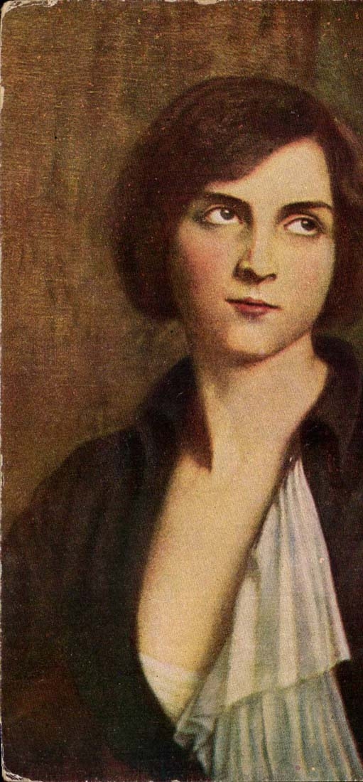 CPA Fantaisie Femme