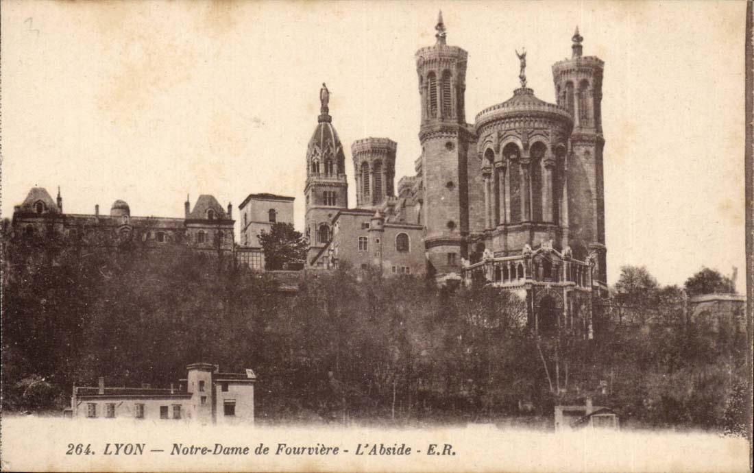 Lyon CPA Notre DAme de Fourviere L'abside