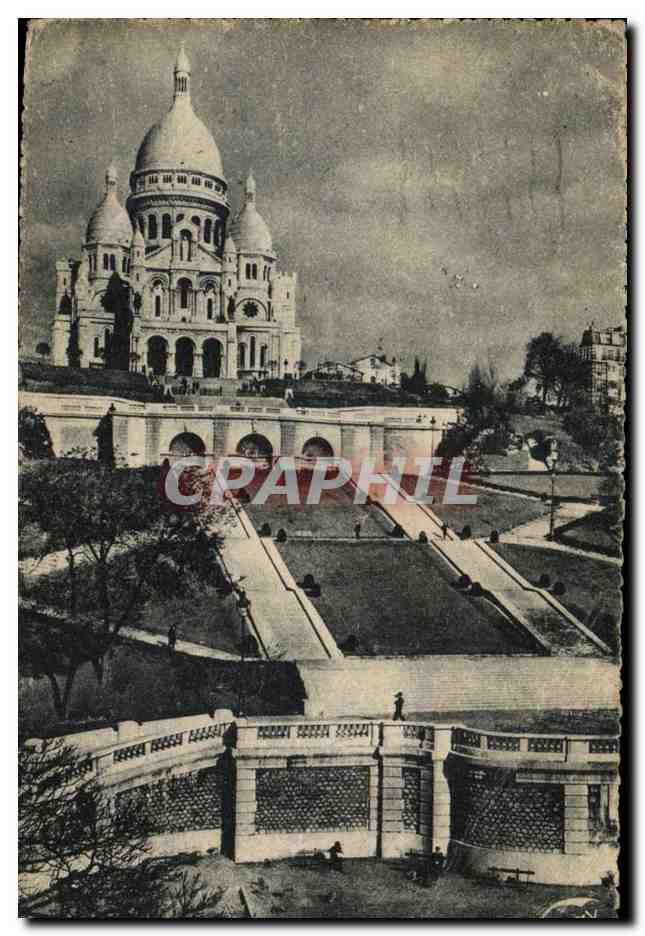 Paris CPA Basilique du SAcre Coeur de Montmartre