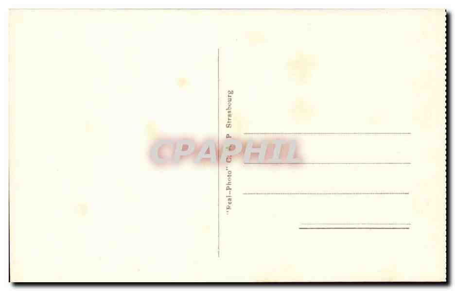 Lourdes CPA Le calvaire (9eme station) Jesus tombe pour la troisieme fois — Verso