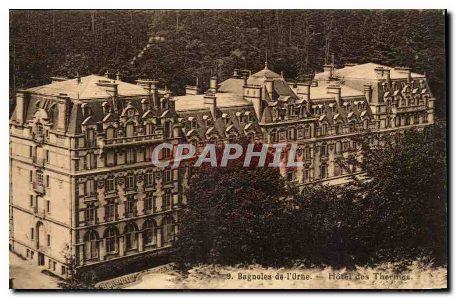 Bagnoles-de-l'Orne — Hotel de los Baños — A. Dupuy