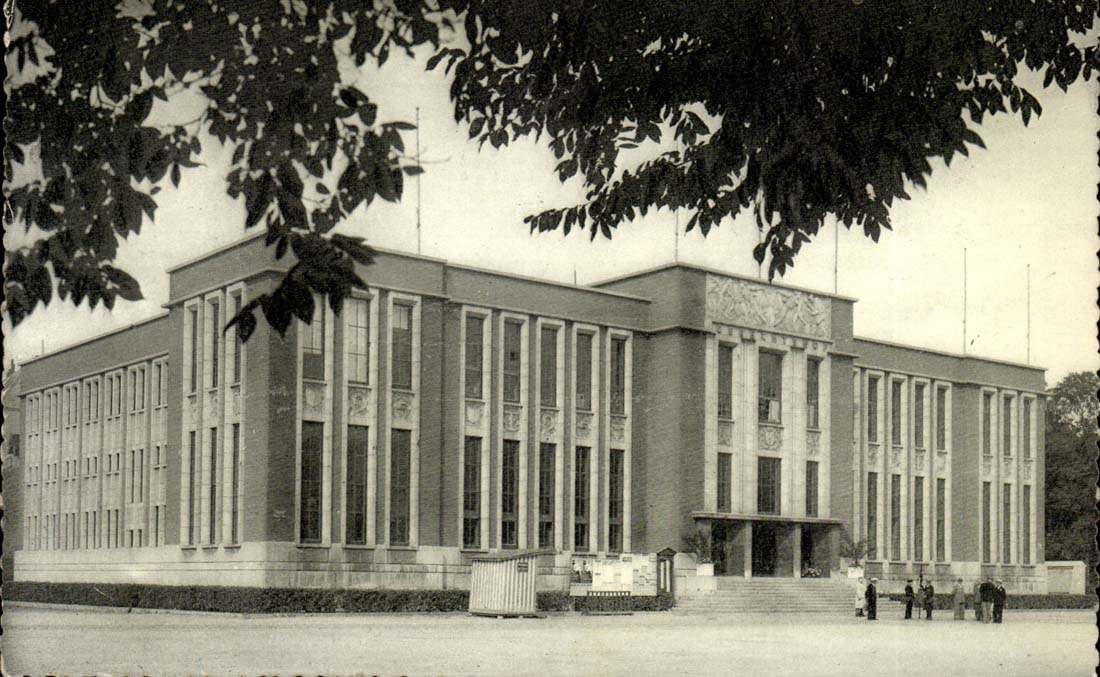 Belgie Belgique Ostende CPA Palais de justice 