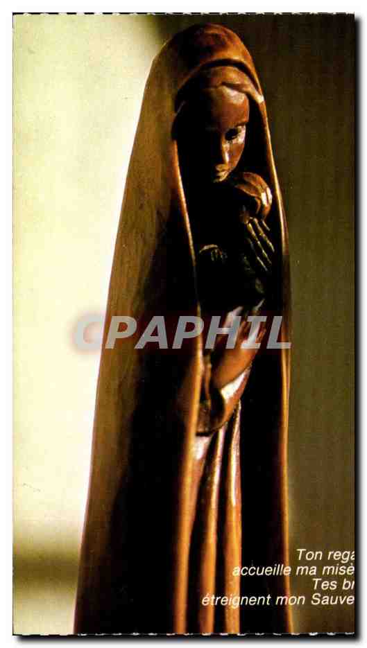 Statue de la Vierge à l'Enfant — éditeur B. LAMASPAUL - 2000 Paris