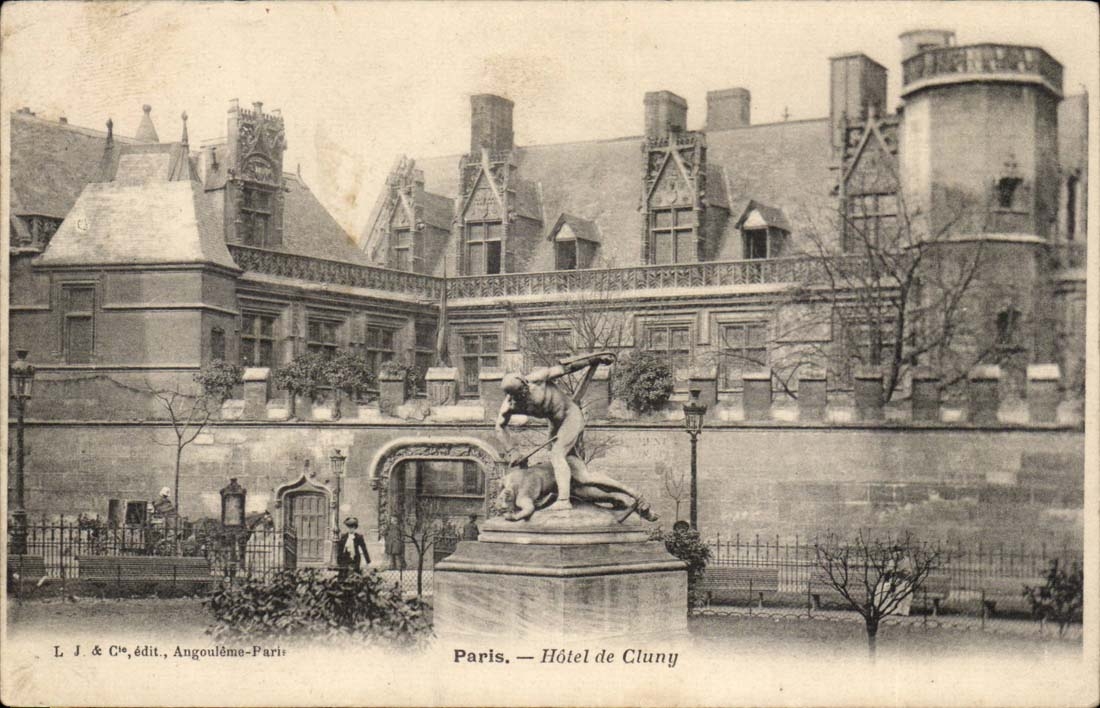 Paris CPA Hotel de Cluny