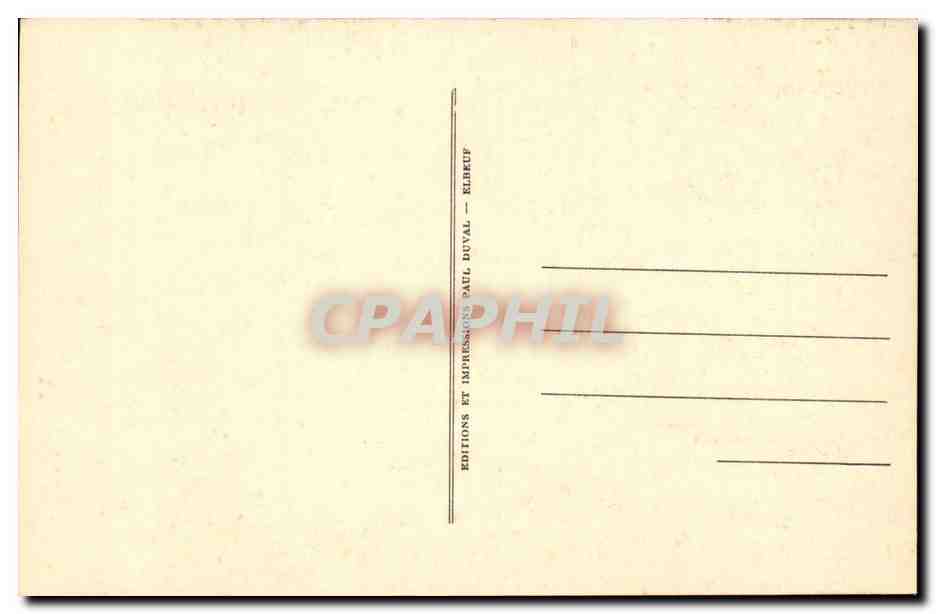 CPA En foret de Fontainebleau Ed Luniot Barbizon — Verso