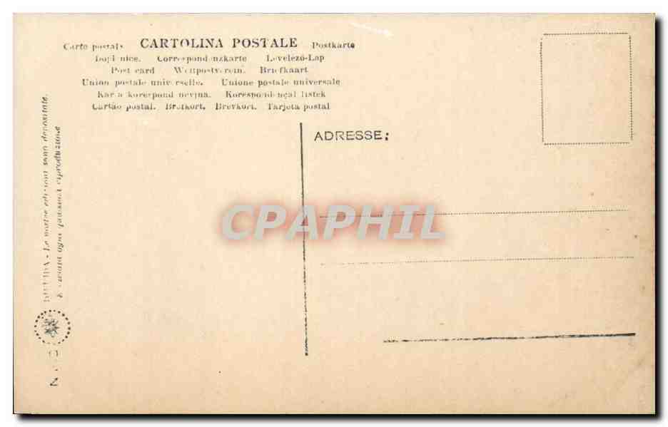 Napoli - Museo Nazionale - Mercurio seduto — éditeur CPAPHIL, n° de série 119 — Achterkant