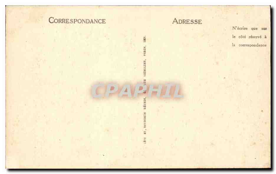 Chamonix Mont Blanc - Mer de Glace - Les Seracs - CPA  — Verso