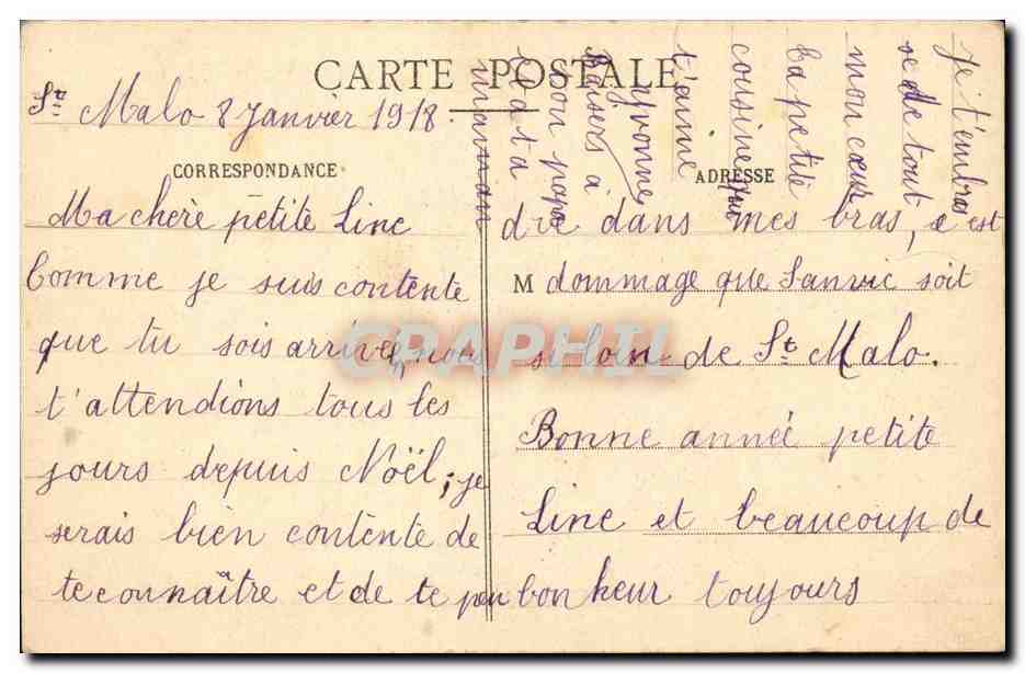 Fantaisie - Enfants - Murillo - Jesus et Saint Jean - mouton - CPA  — Rückseite