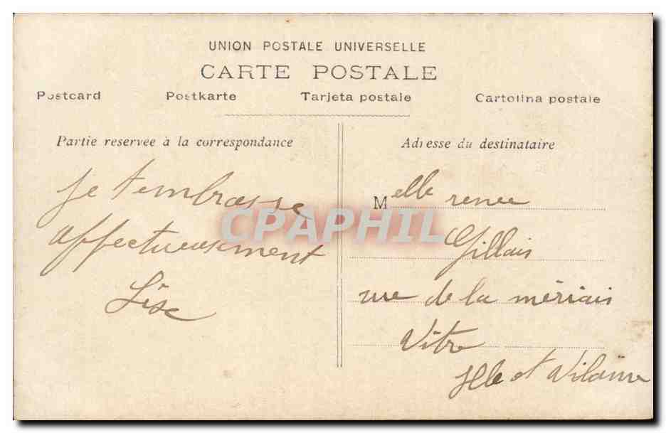 Fantaisie - Enfant- Salon 1909 Priere a Noel - CPA  — Verso