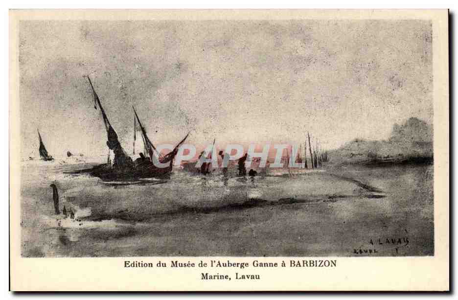 Barbizon - Musee de l'Auberge Ganne - Marine Lavau - CPA 