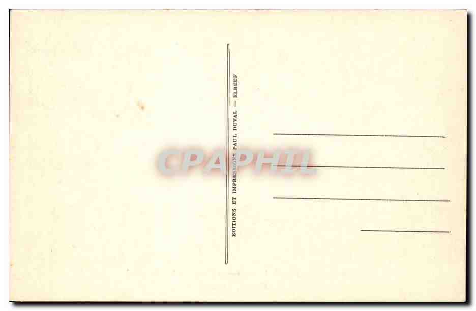 Barbizon - Musee de l'Auberge Ganne - Marine Lavau - CPA  — Rückseite
