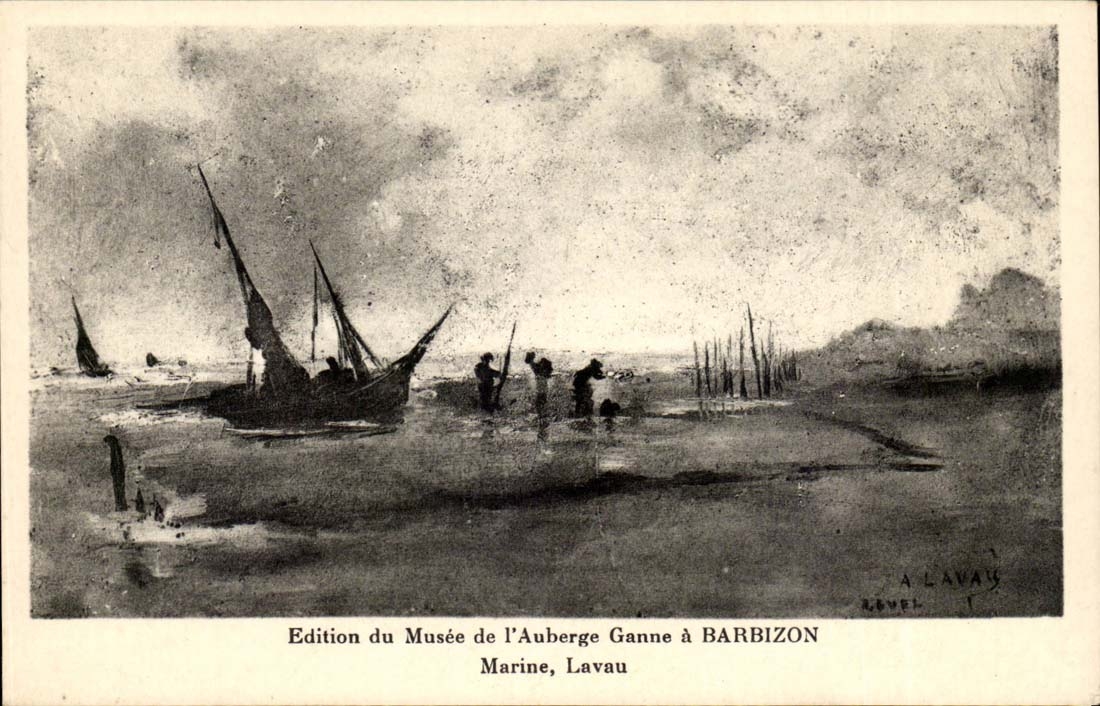 Barbizon - Musee de l'Auberge Ganne - Marine Lavau - CPA 