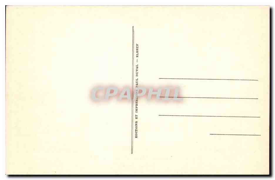 Barbizon - Musee de l'Auberge Ganne - Marine Lavau - CPA  — Rückseite