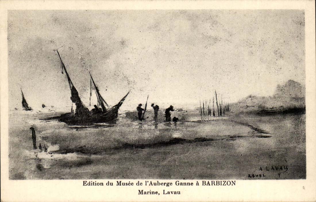 Barbizon - Musee de l'Auberge Ganne - Marine Lavau - CPA 