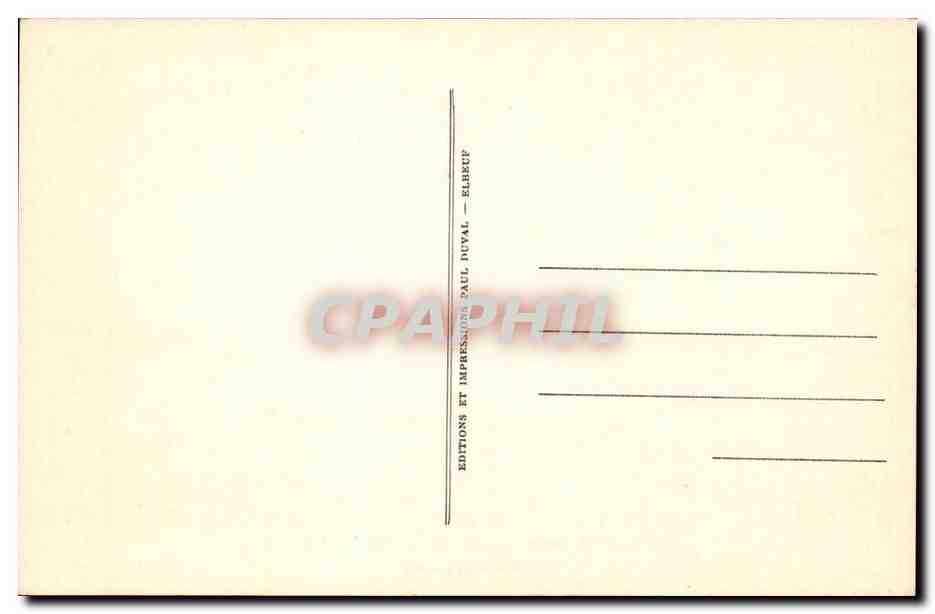 Barbizon - Musee de l'Auberge Ganne - Marine Lavau - CPA  — Rückseite