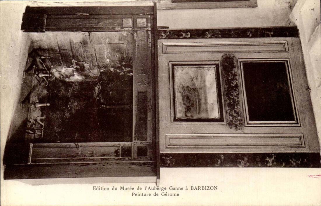 Barbizon - Musee de l'Auberge Ganne - Peinture de Gerome - CPA 