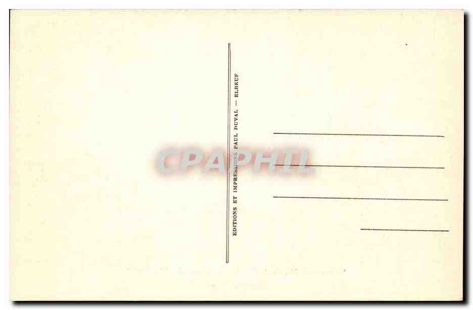 Barbizon - Musee de l'Auberge Ganne - Marine Lavau - CPA  — Rückseite