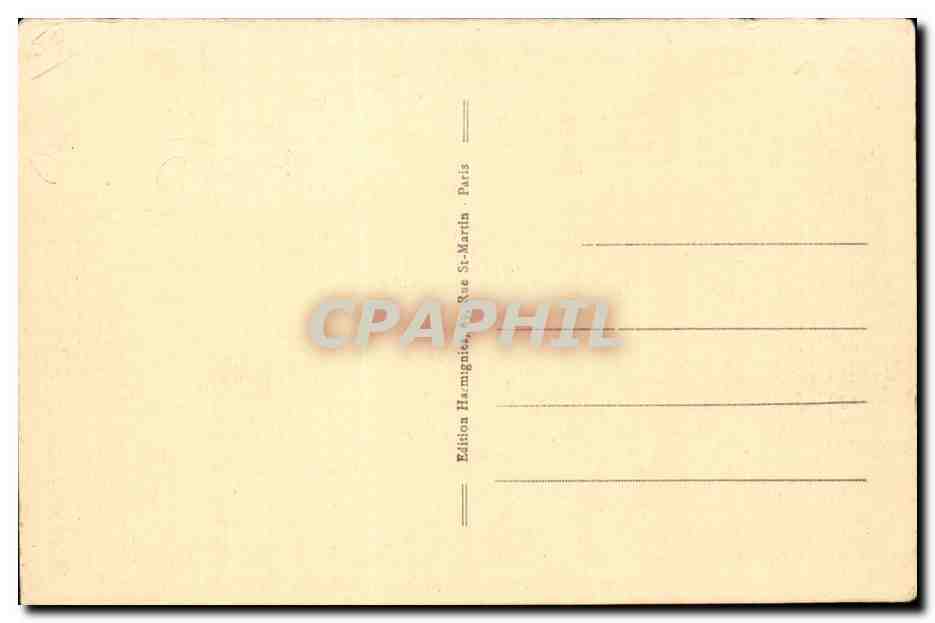 Phalsbourg CPA pres Saverne La porte — Back