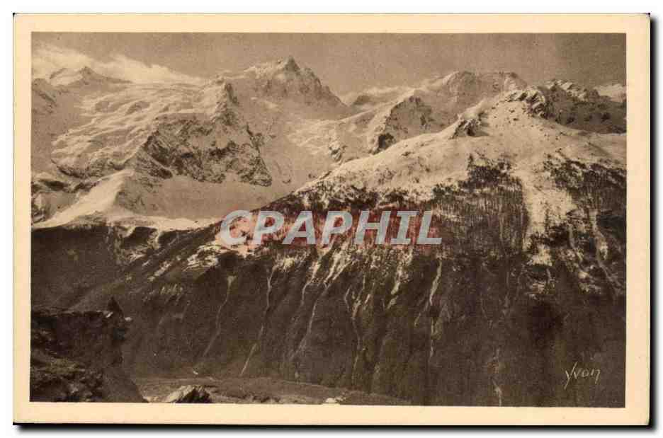 Les Alpes — Le Massif du Pelvoux et les derniers prolongements des Grandes Rousses — Yvon