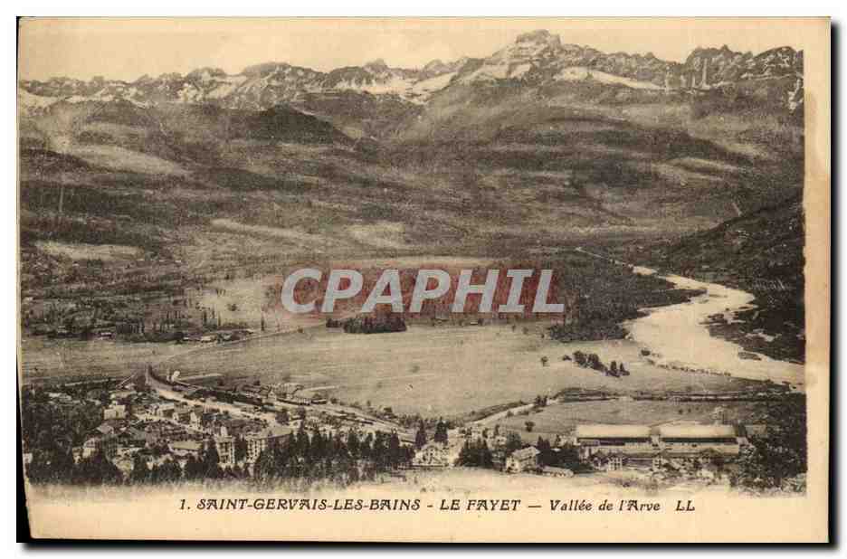 Saint-Gervais-les-Bains - Le Fayet — Vallée de l'Arve — CPAPHIL