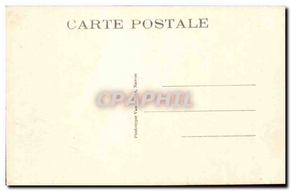 Belgique Ramscapelle CPA l'eglise et le cimetiere profanee par les allemands — Rückseite