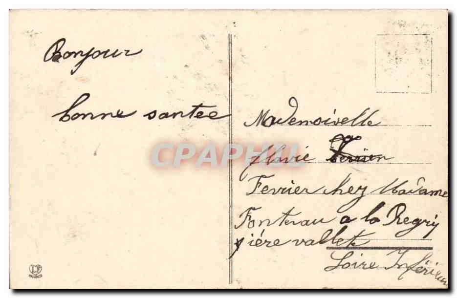 Biarritz — Entrée du Port-Vieux — Phototypie Labouche frères, Toulouse, Série C. 49 — Verso
