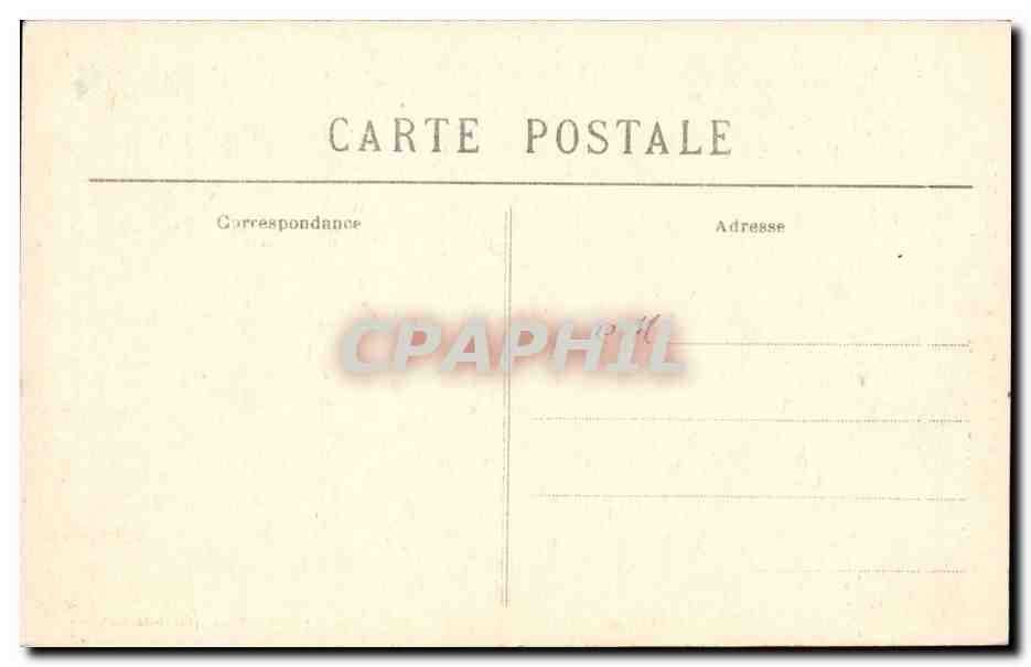 Solesmes CPA Abbaye Notre Dame la belle Personnage de l'ensevelissement — Verso
