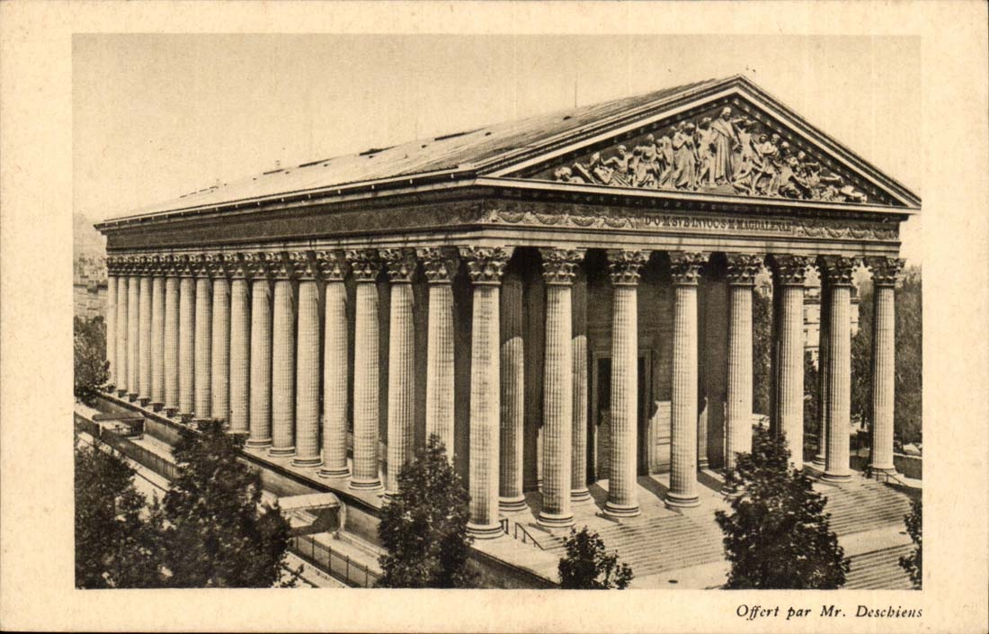 Paris CPA La Madeleine