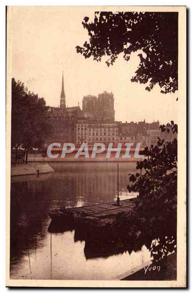 Paris CPA l'ile Saint Louis 