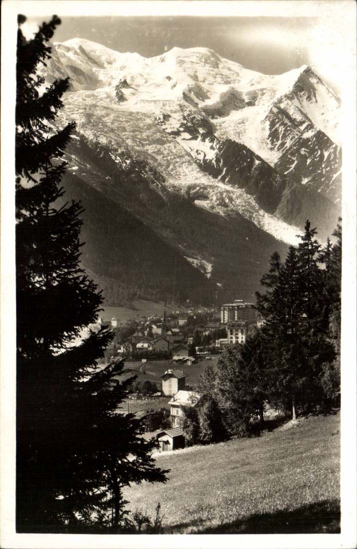 CPA Chamonix et le Mont Blanc