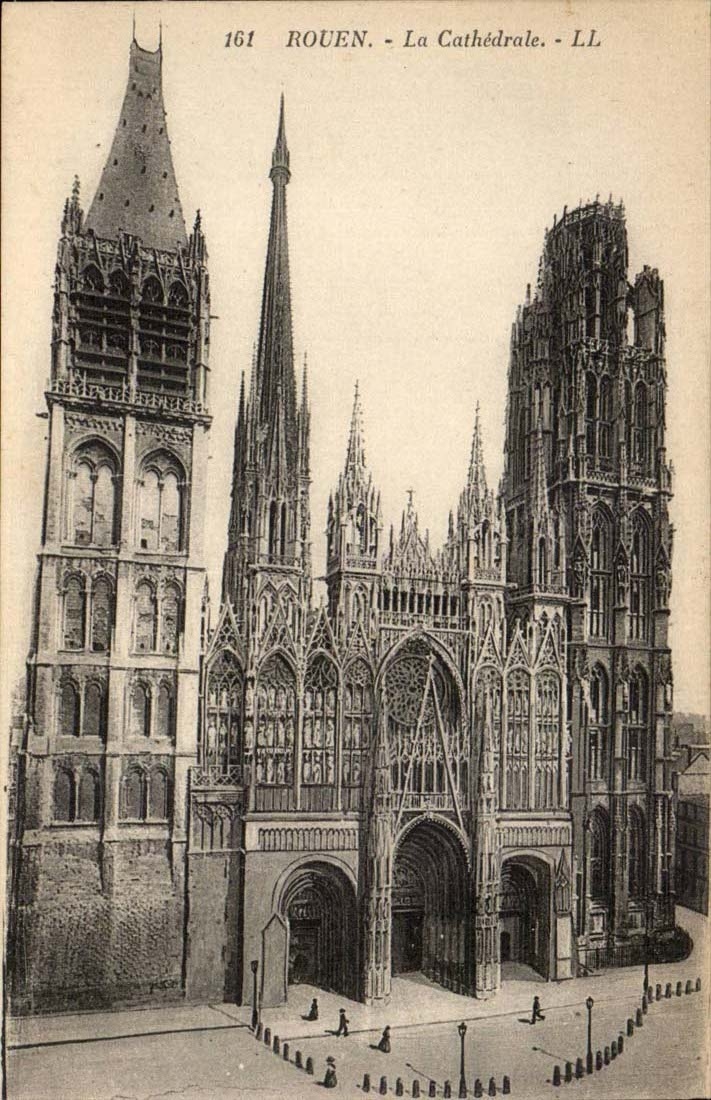 Rouen CPA La cathedrale