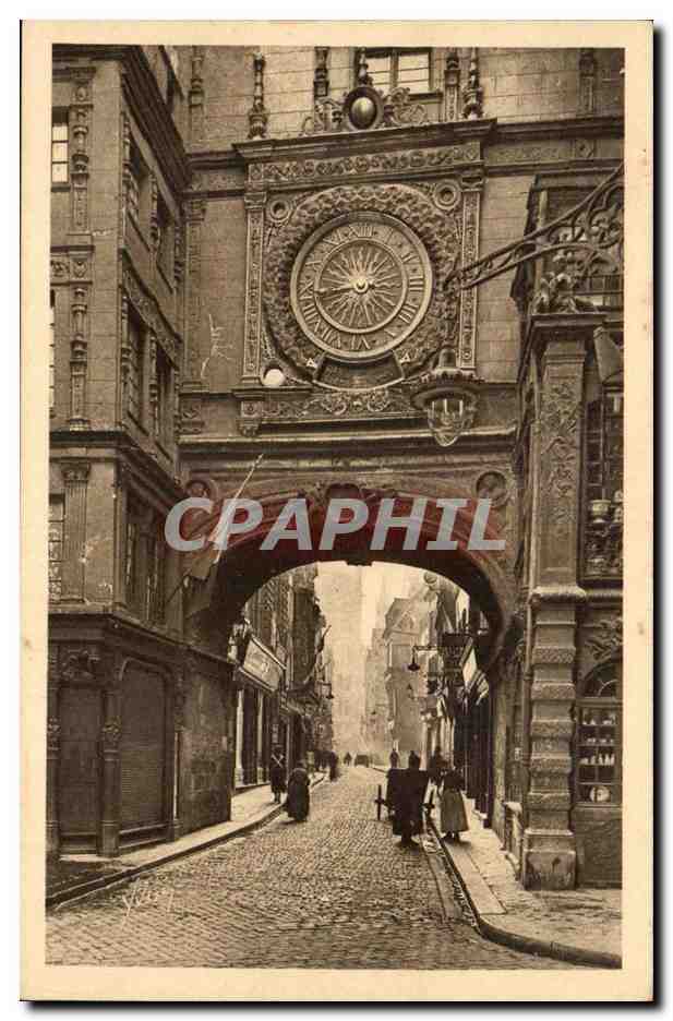 Rouen CPA La grosse horloge (1385)