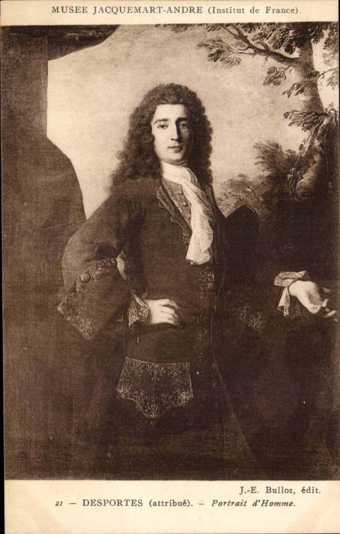 Paris 8 Musee Jaquemart - Andre - Desportes Portrait d'homme - CPA 