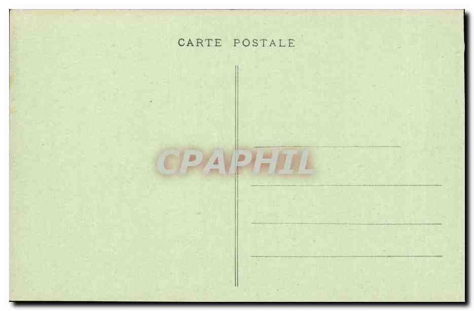 Les Gardes - La Vierge que a marche - CPA  — Verso