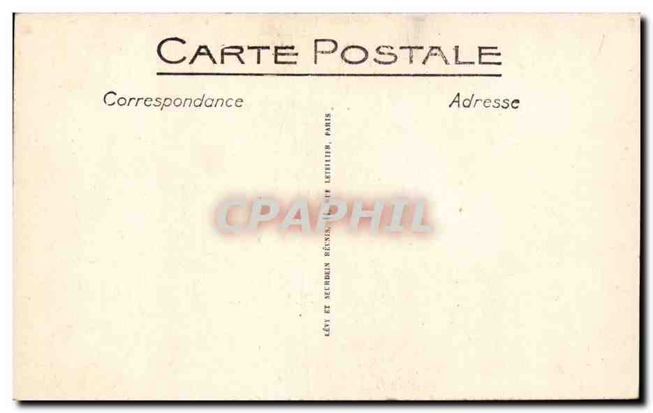 CPA Musee du Luxembourg Paris Chaplin Souvenir — Verso