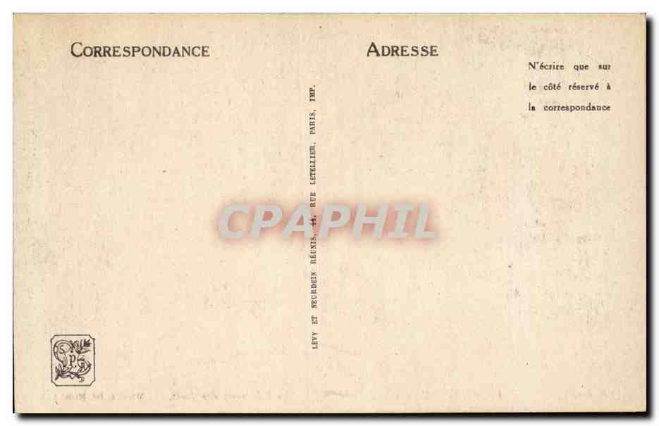 CPA Musee de Morlaix Comerre Paton La chanson des bois — Verso