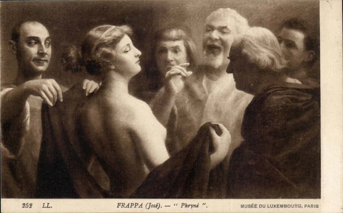 CPA Frappa Phryne Musee du luxembourg Paris