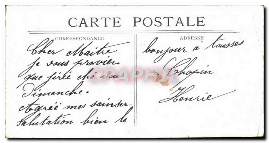 Paris - 6 - Jardin du Luxembourg - CPA  — Rückseite
