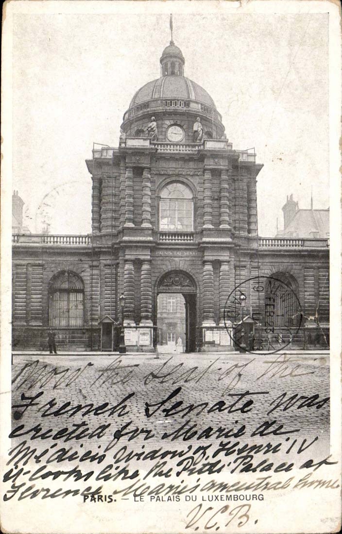 Paris - 6 - Le Palais du Luxembourg - CPA 