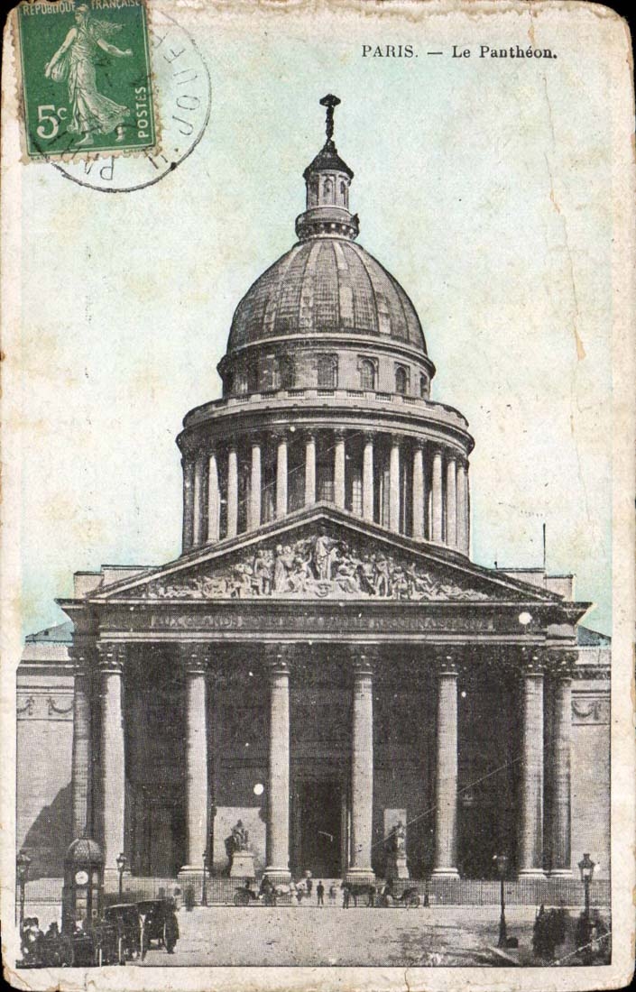 PARIS — Der Panthéon — Verlag nicht sichtbar, Seriennummer nicht lesbar