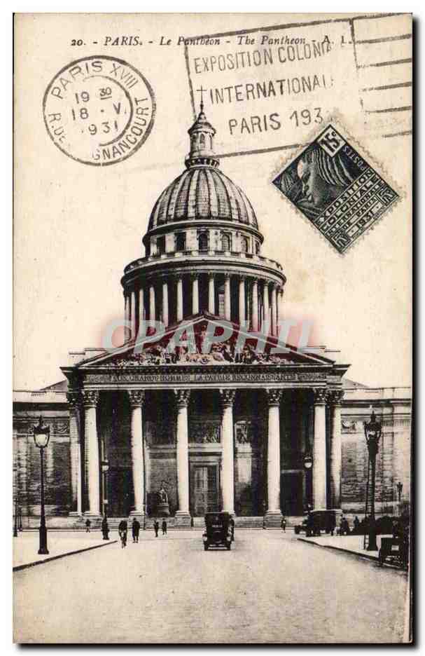 Paris - 5 - Le Pantheon automobile - CPA 