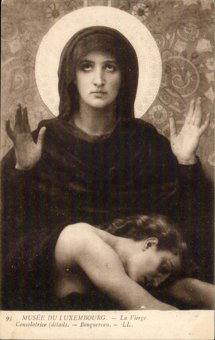 Paris - 6- Musee du Luxembourg - La Vierge Consolatrice - Bouguereau - - CPA 