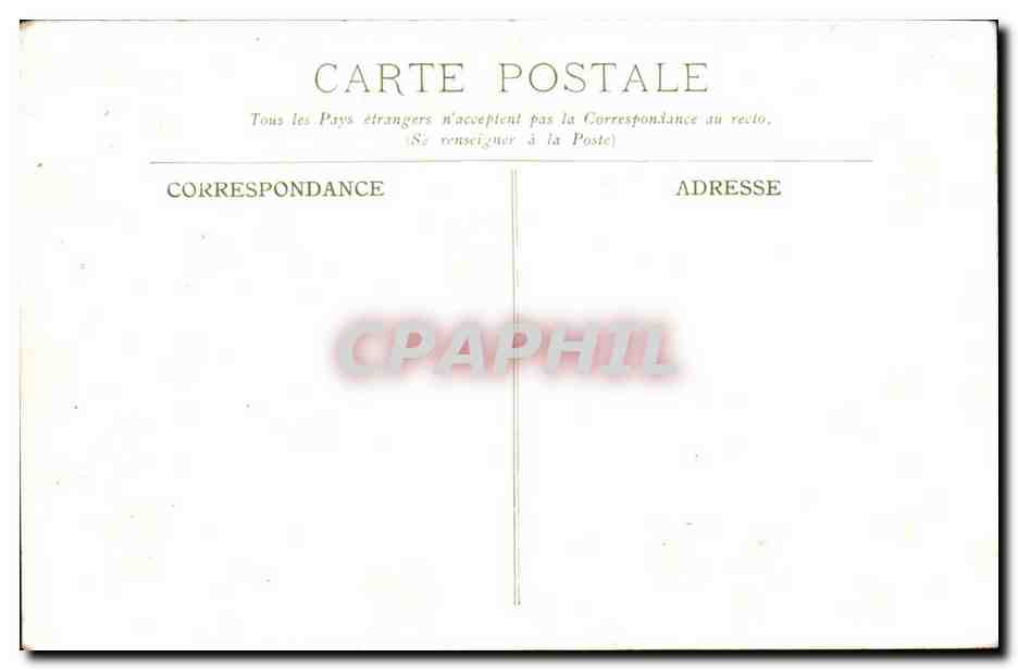 Paris - 1 - Louvre - Victoire de Samothrace - CPA  — Rückseite