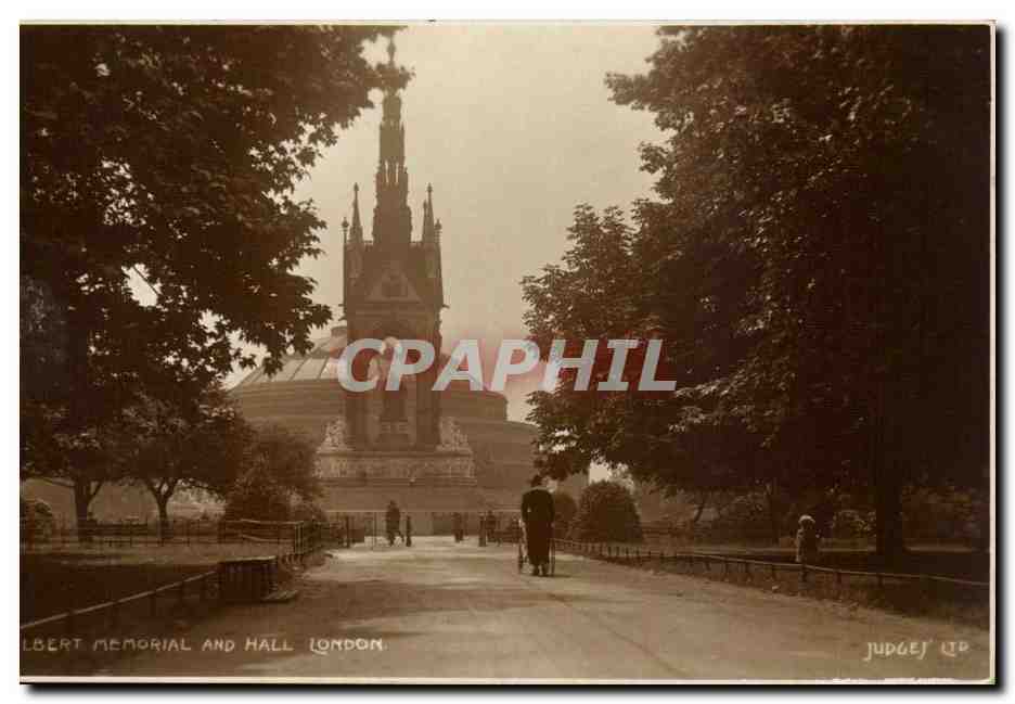 England - Angleterre - London - Albert Memorial and Hall - CPA 