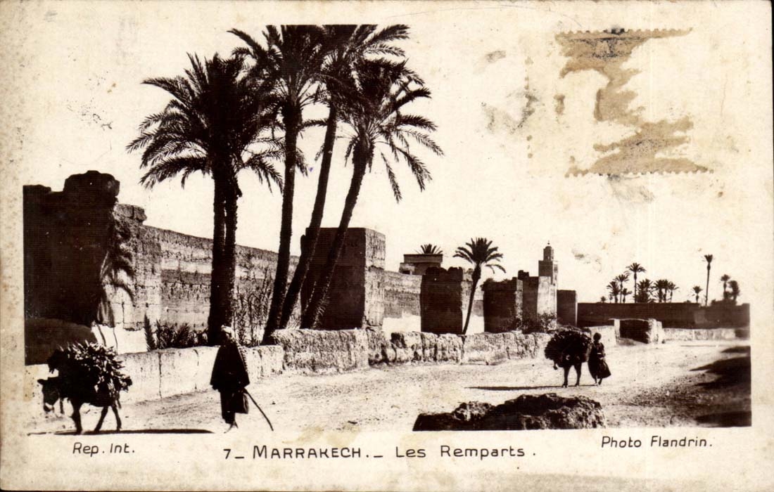 Afrique - Africa - Maroc - Marocco - Marrakech - Les Remparts - CPA 